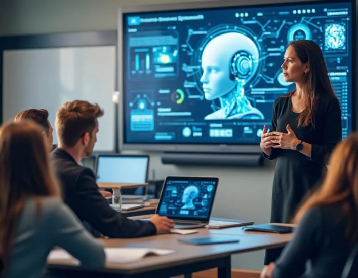 AI in education, intelligent learning and classroom technology