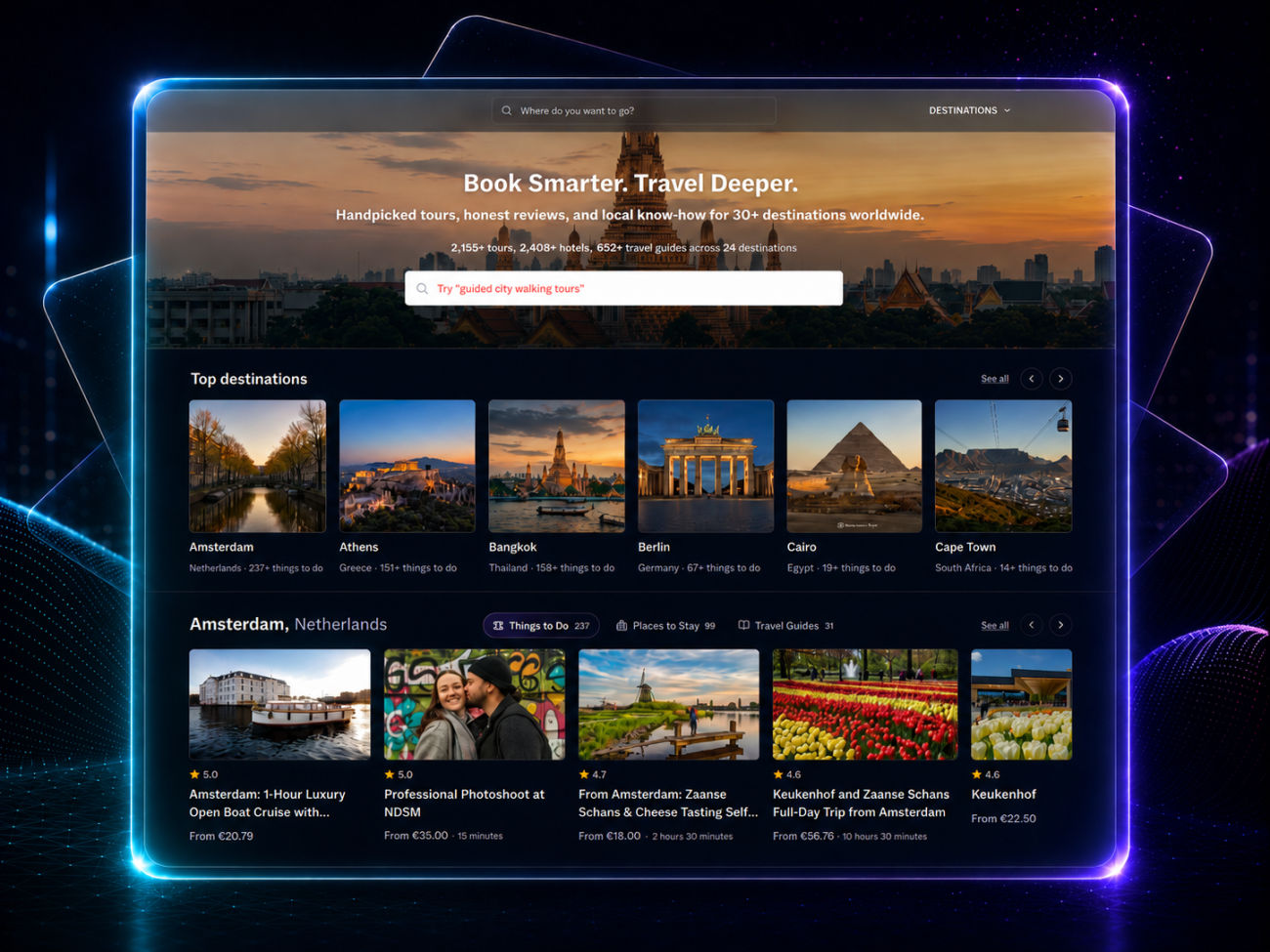 Travel Discovery & Booking Marketplace