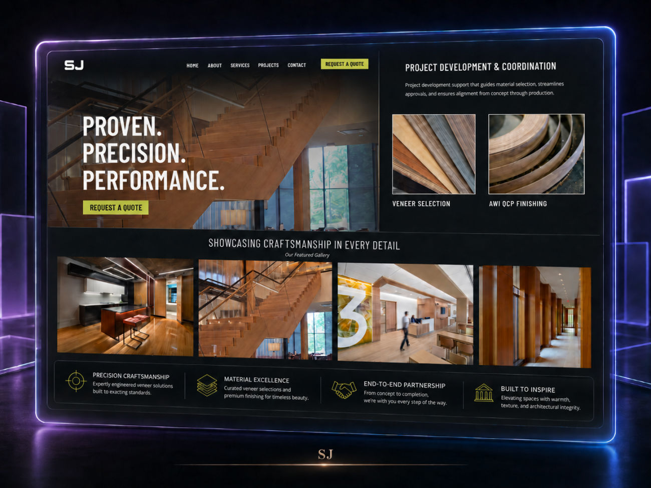 AI Assisted WordPress Website Rebuild for an architectural manufacturing brand